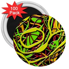 Snake Bush 3  Magnets (100 Pack)