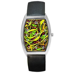 Snake Bush Barrel Style Metal Watch