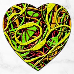 Snake Bush Jigsaw Puzzle (heart)