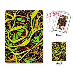 Snake Bush Playing Card by Valentinaart