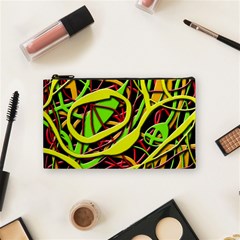 Snake Bush Cosmetic Bag (small)  by Valentinaart