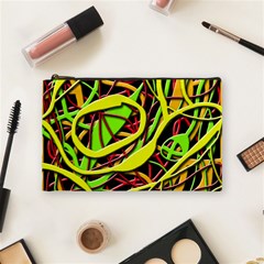 Snake Bush Cosmetic Bag (medium)  by Valentinaart