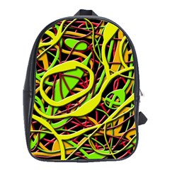 Snake Bush School Bags(large)  by Valentinaart