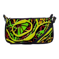 Snake Bush Shoulder Clutch Bags by Valentinaart