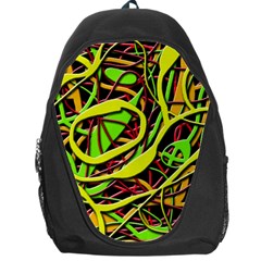 Snake Bush Backpack Bag by Valentinaart