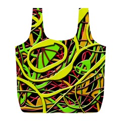 Snake Bush Full Print Recycle Bags (l) 