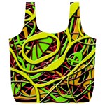 Snake bush Full Print Recycle Bags (L)  Front