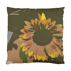 Sunflower Cutout Cushion Case (two Sided)  by DeneWestUK