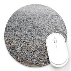 Pebble Beach Photography Ocean Nature Round Mousepads by yoursparklingshop