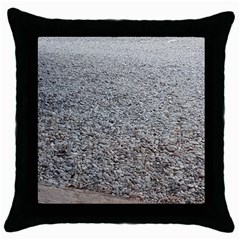 Pebble Beach Photography Ocean Nature Throw Pillow Case (black) by yoursparklingshop