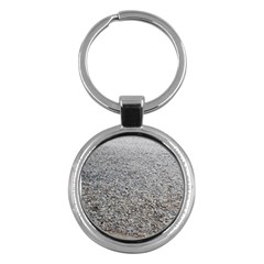 Pebble Beach Photography Ocean Nature Key Chains (round)  by yoursparklingshop