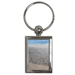 Pebble Beach Photography Ocean Nature Key Chains (rectangle)  by yoursparklingshop