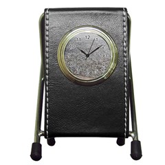 Pebble Beach Photography Ocean Nature Pen Holder Desk Clocks