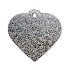 Pebble Beach Photography Ocean Nature Dog Tag Heart (two Sides) by yoursparklingshop