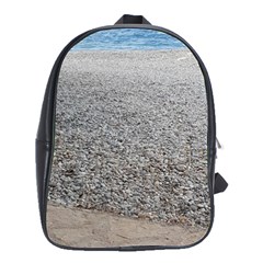 Pebble Beach Photography Ocean Nature School Bags(large)  by yoursparklingshop