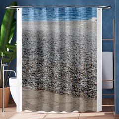 Pebble Beach Photography Ocean Nature Shower Curtain 60  X 72  (medium)  by yoursparklingshop