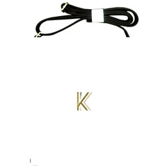 Monogrammed Monogram Initial Letter K Gold Chic Stylish Elegant Typography Shoulder Sling Bags