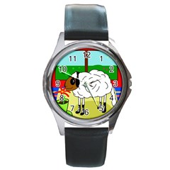 Urban Sheep Round Metal Watch