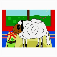 Urban Sheep Large Glasses Cloth by Valentinaart