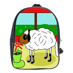 Urban Sheep School Bags(large)  by Valentinaart