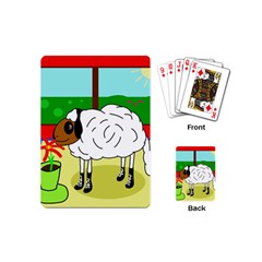 Urban Sheep Playing Cards (mini)  by Valentinaart