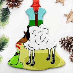 Urban Sheep Christmas Tree Ornament (2 Sides)