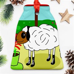 Urban Sheep Bell Ornament (2 Sides) by Valentinaart