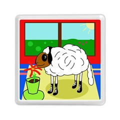 Urban Sheep Memory Card Reader (square)  by Valentinaart