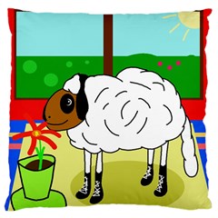 Urban Sheep Large Cushion Case (one Side)