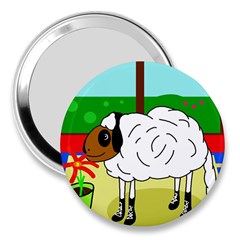 Urban Sheep 3  Handbag Mirrors by Valentinaart