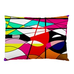 Abstract Waves Pillow Case