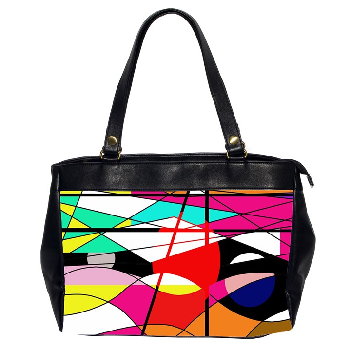 Abstract waves Office Handbags (2 Sides) 