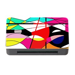 Abstract Waves Memory Card Reader With Cf by Valentinaart