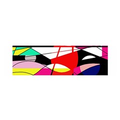 Abstract Waves Satin Scarf (oblong)