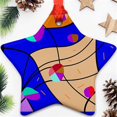 Decorative Abstract Art Ornament (star) 