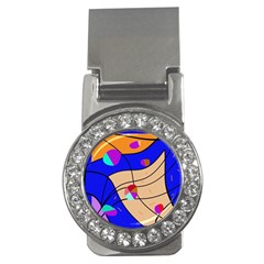 Decorative Abstract Art Money Clips (cz) 