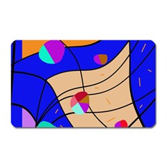 Decorative Abstract Art Magnet (rectangular)