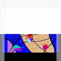 Decorative Abstract Art Rectangular Jigsaw Puzzl