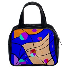 Decorative Abstract Art Classic Handbags (2 Sides)