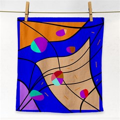 Decorative Abstract Art Face Towel