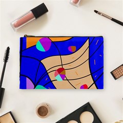 Decorative Abstract Art Cosmetic Bag (medium) 