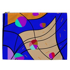 Decorative Abstract Art Cosmetic Bag (xxl) 