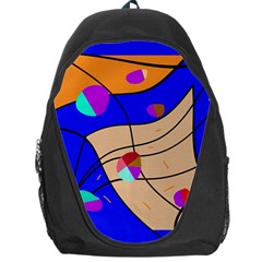 Decorative Abstract Art Backpack Bag