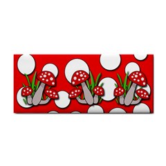 Mushrooms Pattern Hand Towel