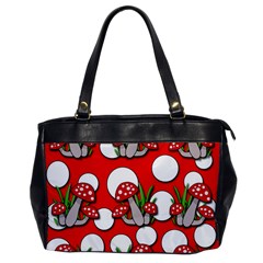 Mushrooms Pattern Office Handbags