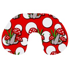 Mushrooms Pattern Travel Neck Pillows