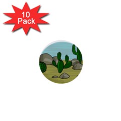 Desert 1  Mini Buttons (10 Pack) 