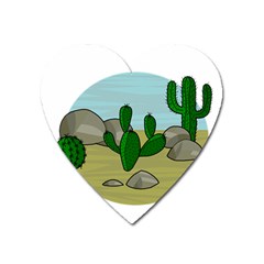 Desert Heart Magnet