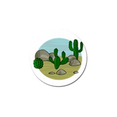 Desert Golf Ball Marker (4 Pack)