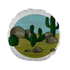 Desert Standard 15  Premium Round Cushions